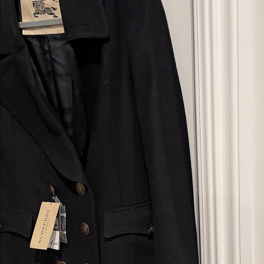 Burberry Black Double-Breasted Blazer size 14 slim fit used 5 times - Picture 13 of 14